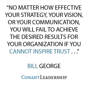 Bill George Leadership Quote