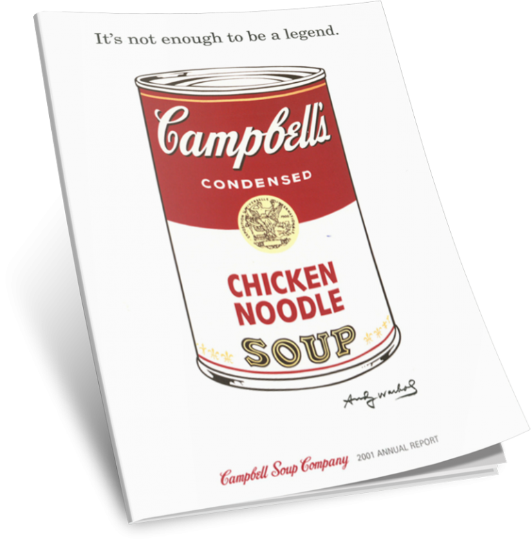 Campbell Soup Company Annual Reports ConantLeadership