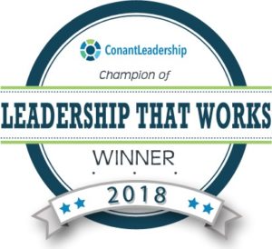 Champion of Leadership That Works 2018