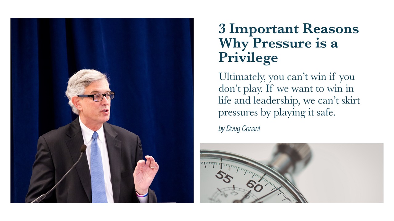 3 Important Reasons Why Pressure Is a Privilege