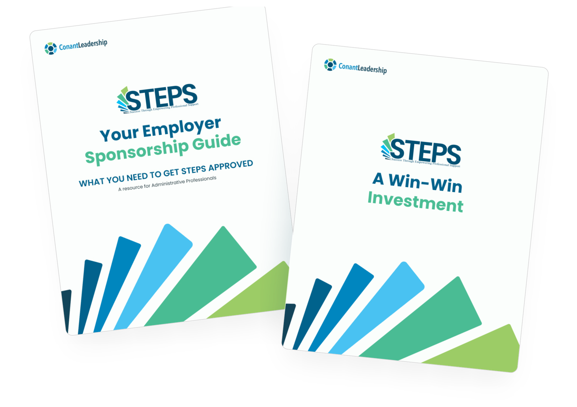 Your Employer Sponsorship Guide cover and A Win-Win Investment pitch cover